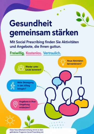 Neues Angebot: Gesundheitsberatung