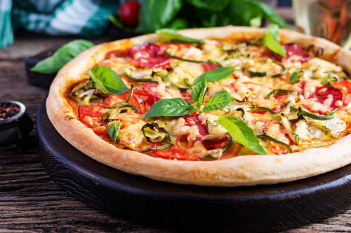 Schüttelpizza